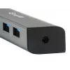 Equip 128954 koncentrator interfejsu USB 3.2 Gen 1 (3.1 Gen 1) Type-C 5000 Mbit/s Czarny