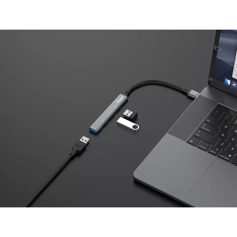 USB Hub Equip 4-Port USB 3.0/2.0 Hub