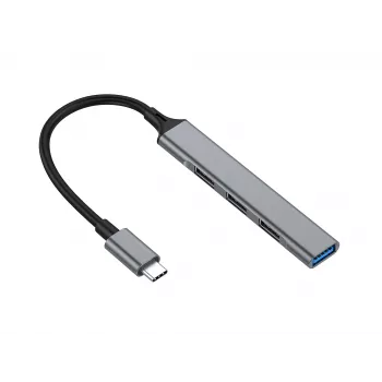 USB Hub Equip 4-Port USB 3.0/2.0 Hub USB-C