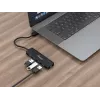 4-portowy hub USB 3.2 Gen 1 Equip z adapterem USB-C Czarny 5000 Mbit/s