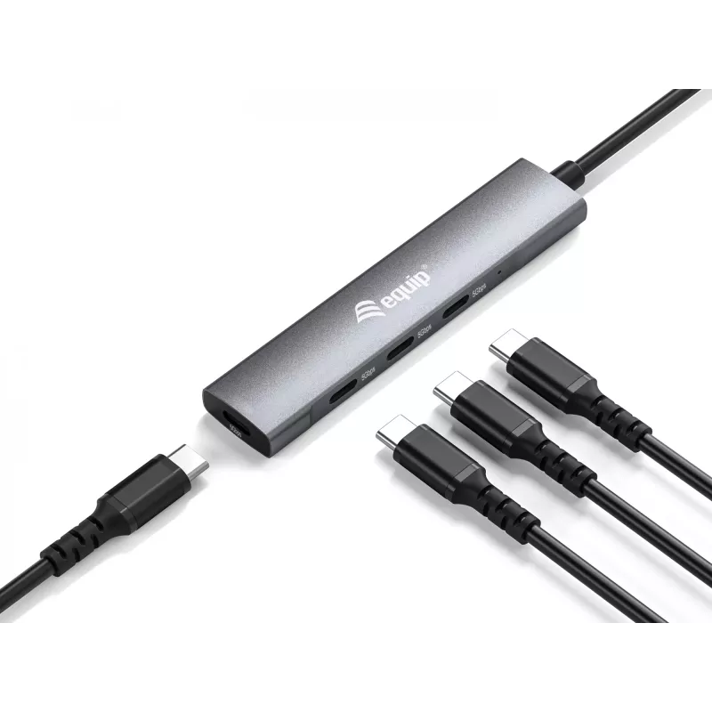 Equip USB-C 4-portowy hub USB 3.2 Gen 1