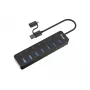 Koncentrator USB Equip 7-portowy USB 3.2 Gen 1 z zasilaczem