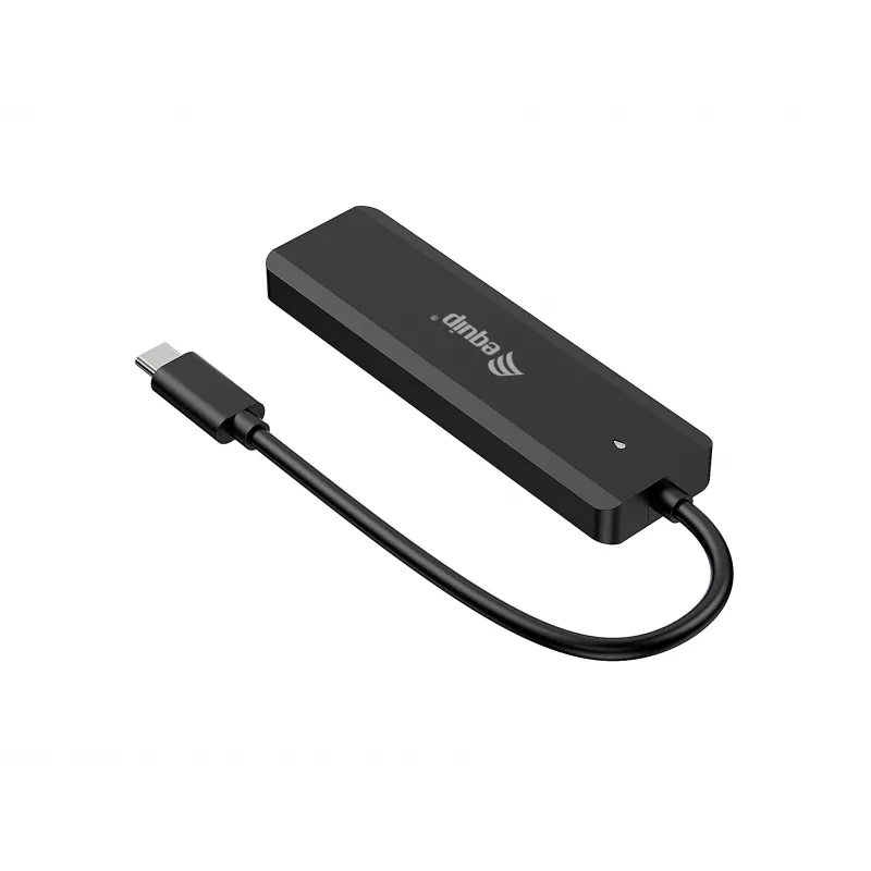 Koncentrator Equip USB-C 4-portowy USB 3.2 Gen 2 (10 Gb/s), USB-C x 2, USB-A x 2