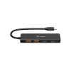 Koncentrator Equip USB-C 4-portowy USB 3.2 Gen 2 (10 Gb/s), USB-C x 2, USB-A x 2