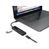 Koncentrator Equip USB-C 4-portowy USB 3.2 Gen 2 (10 Gb/s), USB-C x 2, USB-A x 2