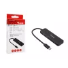Koncentrator Equip USB-C 4-portowy USB 3.2 Gen 2 (10 Gb/s), USB-C x 2, USB-A x 2