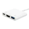 Adapter USB Type C na HDMI Female/USB A Female/PD Equip 133461