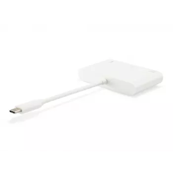 Adapter USB Type C na VGA żeński / USB A żeński / PD Equip 133462