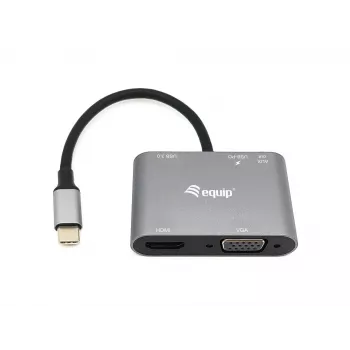 Equip USB-C 5 w 1 wielofunkcyjny adapter