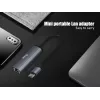 Equip Adapter USB-C na RJ45 Gigabit sieciowy + PD USB Type-C 100W