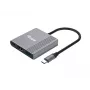Przejściówka Equip 3 w 1 USB-C na HDMI / USB-A / USB PD, 3.2 Gen 1 (3.1 Gen 1), USB Type-C, wyjście HDMI, 3840 x 2160 pikseli