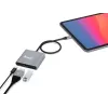 Przejściówka Equip 3 w 1 USB-C na HDMI / USB-A / USB PD, 3.2 Gen 1 (3.1 Gen 1), USB Type-C, wyjście HDMI, 3840 x 2160 pikseli