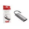 Equip USB-C 9 w 1 wielofunkcyjny adapter, HDMI 4K/60Hz, Gigabit LAN, USB 3.2 GEN1, SD/TF, 100W USB PD