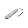 Equip USB-C 7 w 1 wielofunkcyjny adapter, HDMI 4K/60Hz, USB 3.2 Gen1 x 3, TF/MICRO SD, 100W USB PD