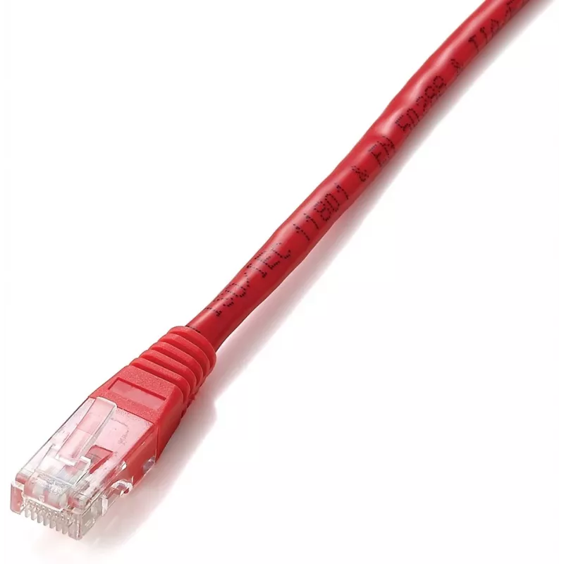 Patch kabel Equip Cat.5e U/UTP RJ-45 7.5m czerwony