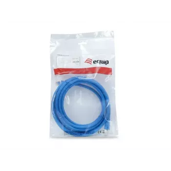 Kabel krosowy Equip Kat. 8.1 S/FTP (PIMF), LSOH, 0,5 m, niebieski