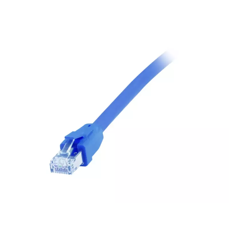 Kabel krosowy Equip Kat. 8.1 S/FTP (PIMF), LSOH, 0,5 m, niebieski