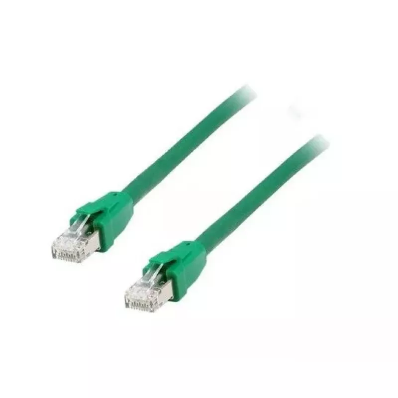 Kabel sieciowy Equip Cat 8.1 S/FTP (PIMF) kabel krosowy RJ-45 Cat8.1 0,5 m zielony