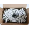 Kabel krosowy Equip kat.6 S/FTP, 0,5 m, biały, zestaw 60 szt.