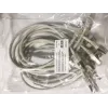 Equip Cat.6A Platinum S/FTP Patch kabel, szary, 0.5m, 10pcs/set