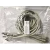 Equip Cat.6A Platinum S/FTP Patch kabel, Szary, 1.0m, 10szt./zestaw
