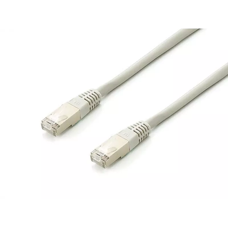 Equip Cat.6A Platinum S/FTP Patch kabel, szary, 5.0m, 5pcs/set