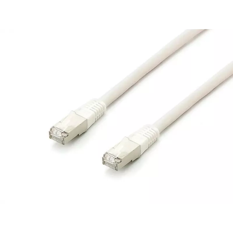 Equip Cat.6A Platinum S/FTP Patch kabel, biały, 0.5m , 10pcs/set