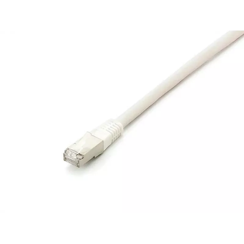 Equip Cat.6A Platinum S/FTP Patch kabel, biały, 0.5m , 10pcs/set