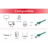 Patch kabel Equip Cat.6 S/FTP RJ-45 25m Zielony