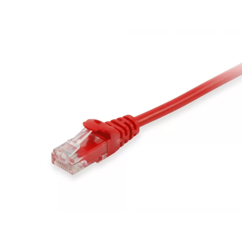 Kabel krosowy Equip Kat.6 U/UTP RJ-45 0,15 m Czerwony