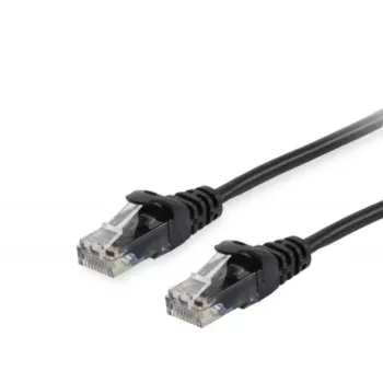 Patch kabel Equip Cat.6 RJ-45 U/UTP 0.15m Czarny