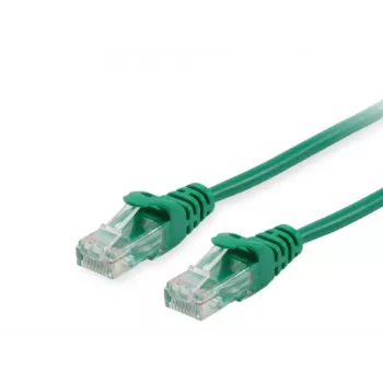 Kabel krosowy Equip Cat.6 U/UTP, 3,0 m, zielony, 3 m, Cat6, U/UTP (UTP), RJ-45, RJ-45, zielony