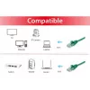 Kabel sieciowy Equip kat.6 U/UTP patchcord RJ-45 1,0m zielony
