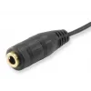 Kabel rozdzielający audio Equip, czarny, 3,5 mm, 2 x 3,5 mm, żeński, męski, PCW