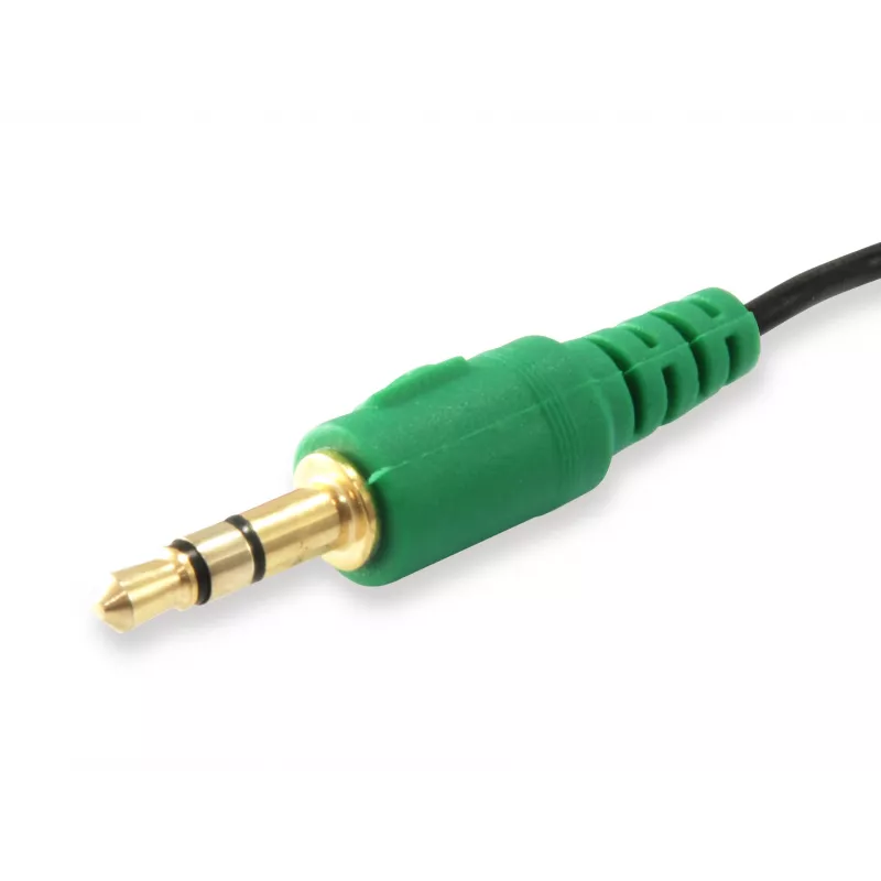 Kabel rozdzielający audio Equip, czarny, 3,5 mm, 2 x 3,5 mm, żeński, męski, PCW