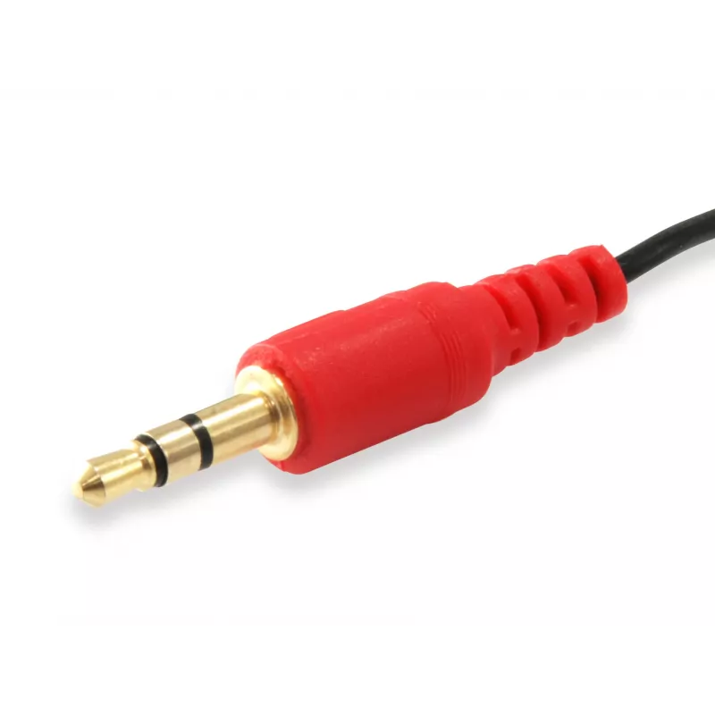 Kabel rozdzielający audio Equip, czarny, 3,5 mm, 2 x 3,5 mm, żeński, męski, PCW