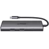Wielofunkcyjny adapter USB-C UGREEN 15531 HDMI USB 3.0 Ethernet