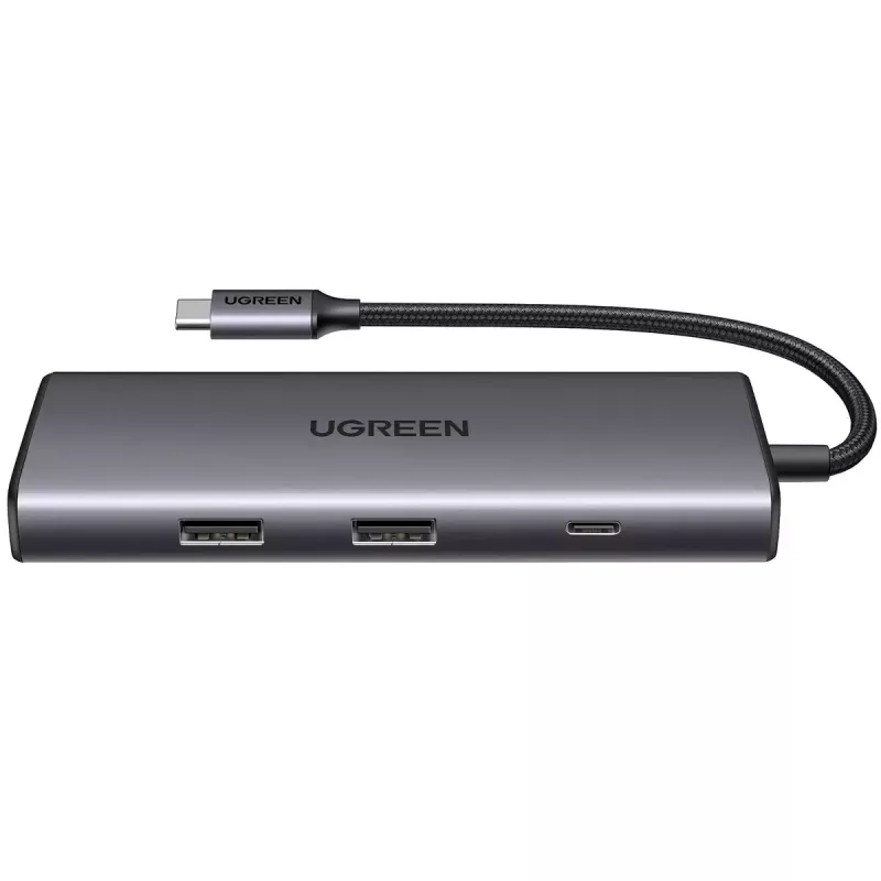 Wielofunkcyjny adapter USB-C UGREEN 15531 HDMI USB 3.0 Ethernet