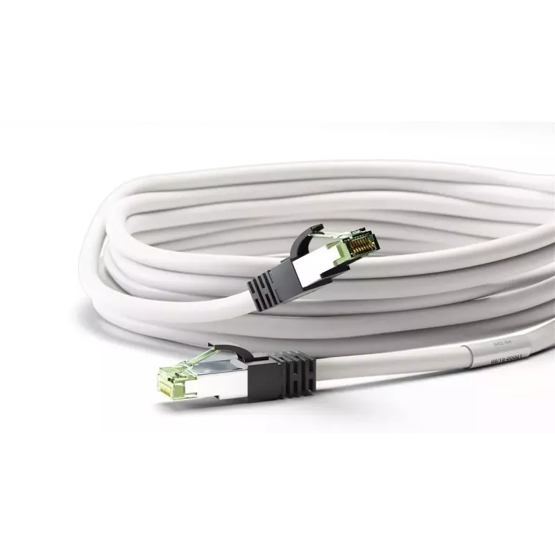 Kabel sieciowy Goobay CAT 8.1 Patch Cord RJ-45 Cat8.1 3m Biały
