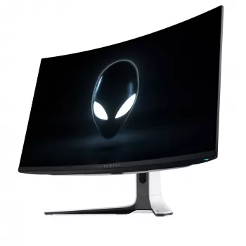Monitor komputerowy Alienware AW3225QF 81,3 cm (32 cale) 3840 x 2160 pikseli 4K Ultra HD QD-OLED Czarny, Biały