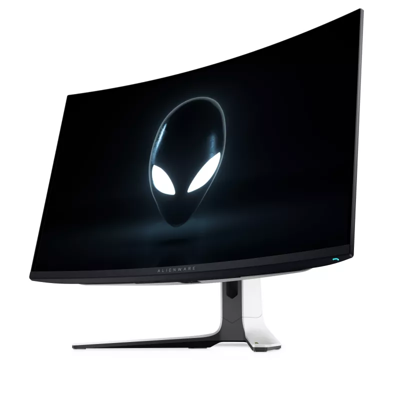 Monitor komputerowy Alienware AW3225QF 81,3 cm (32 cale) 3840 x 2160 pikseli 4K Ultra HD QD-OLED Czarny, Biały