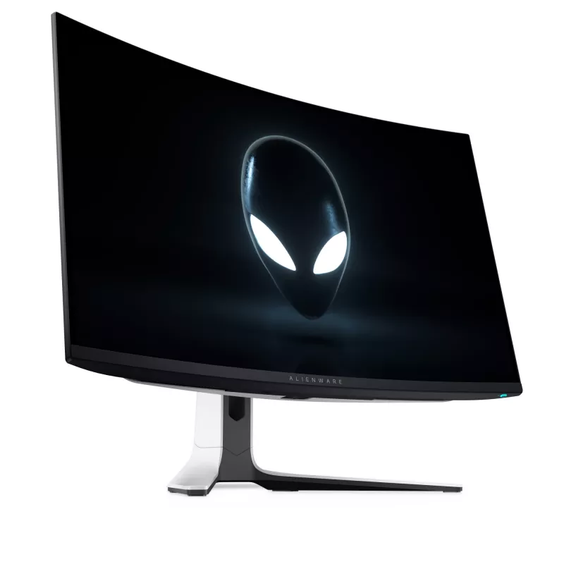 Monitor komputerowy Alienware AW3225QF 81,3 cm (32 cale) 3840 x 2160 pikseli 4K Ultra HD QD-OLED Czarny, Biały