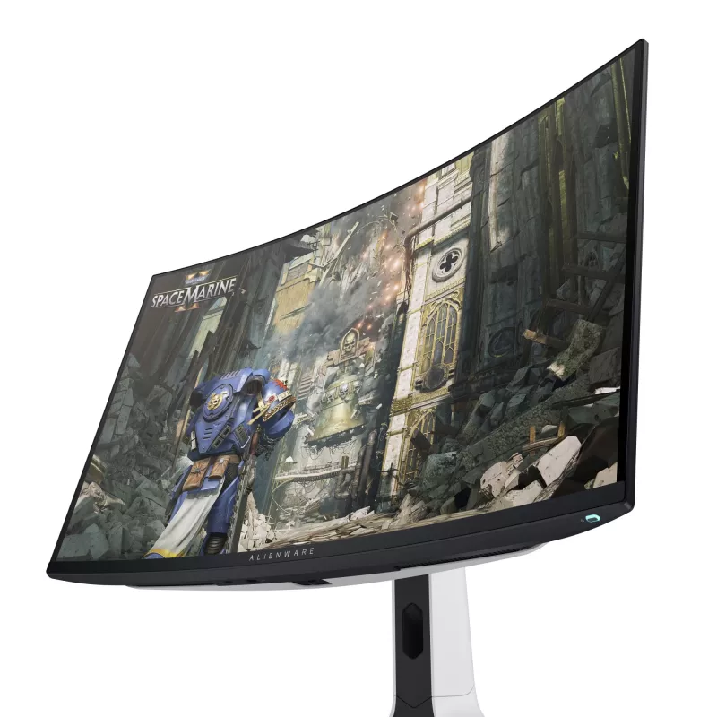 Monitor komputerowy Alienware AW3225QF 81,3 cm (32 cale) 3840 x 2160 pikseli 4K Ultra HD QD-OLED Czarny, Biały