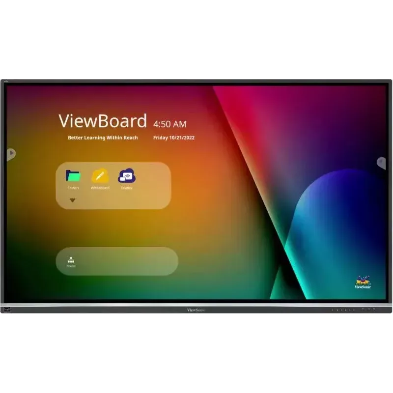 Viewsonic IFP6550-5F tablica interaktywna 165,1 cm (65 cali) 3840 x 2160 pikseli Dotyk Czarny HDMI