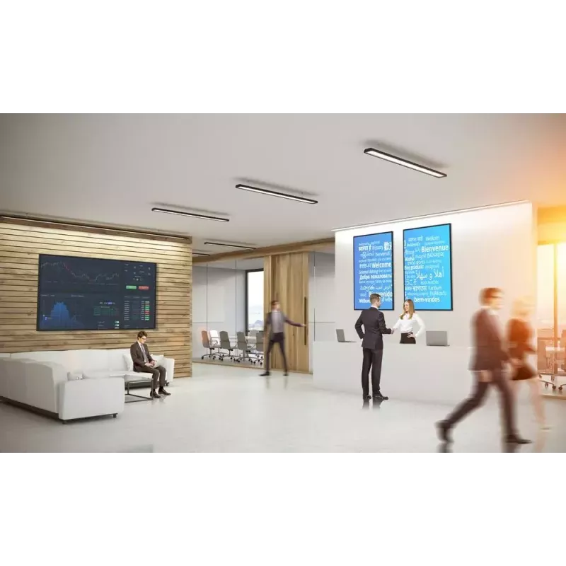 Cyfrowy płaski panel reklamowy Optoma N3861K 86 cali LED 4K Ultra HD