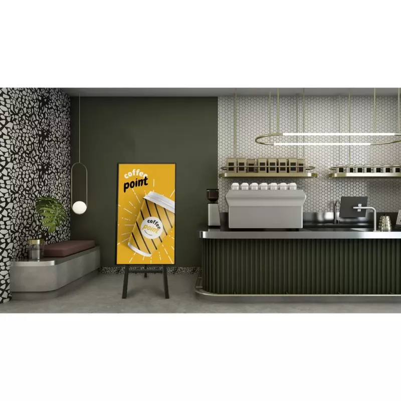 Sony FW-65EZ20L Wyświetlacz sygnalizacyjny Cyfrowy panel płaski 165,1 cm (65 cali) LCD Wi-Fi 350 cd/m² 4K Ultra HD Czarny Android 16/7