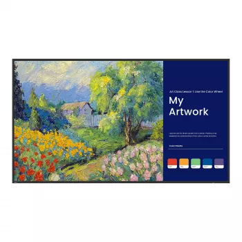 BenQ SL6504 Profesjonalny wyświetlacz do oznakowania cyfrowego, panel płaski 165,1 cm (65 cali), LCD, 500 cd/m², 4K Ultra HD, czarny, wbudowany procesor Android