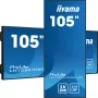iiyama LH10551UWS-B1AG Wyświetlacz reklamowy Cyfrowy panel płaski 2.67 m (105 cali) LED 500 cd/m² UltraWide 5K HD Czarny 24/7