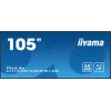 iiyama LH10551UWS-B1AG Wyświetlacz reklamowy Cyfrowy panel płaski 2.67 m (105 cali) LED 500 cd/m² UltraWide 5K HD Czarny 24/7
