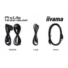 iiyama TE9218UWI-B1AG Wyświetlacz reklamowy Kiosk 2.32 m (91.5 cala) LED Wi-Fi 500 cd/m² 5K Ultra HD Czarny Ekran dotykowy Wbudowany procesor Android 16/7